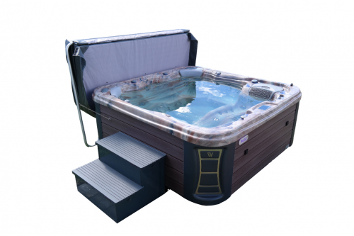 Preview: Dosiertreppe Anthrazitgrau RAL 7016, inkl. WPD-A4 mini pH/Redox + WLAN Modul Preview: Dosiertreppe Anthrazitgrau RAL 7016, inkl. WPD-A4 mini pH/Redox + WLAN Modul